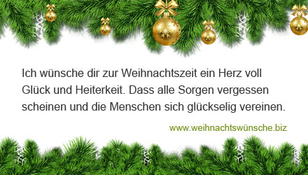 besinnliche Weihnachtswünsche