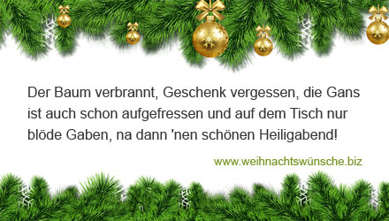 lustige Weihnachtswünsche