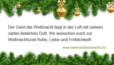 schöne Weihnachtswünsche