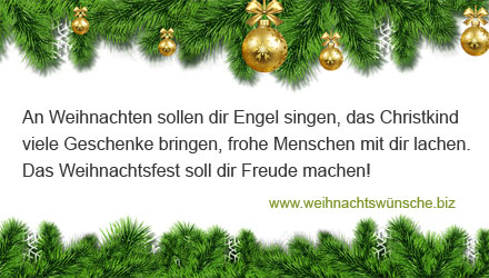 Weihnachtswünsche für Kinder