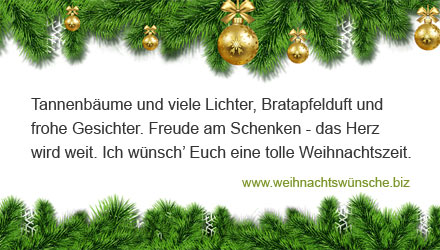 Weihnachtswünsche